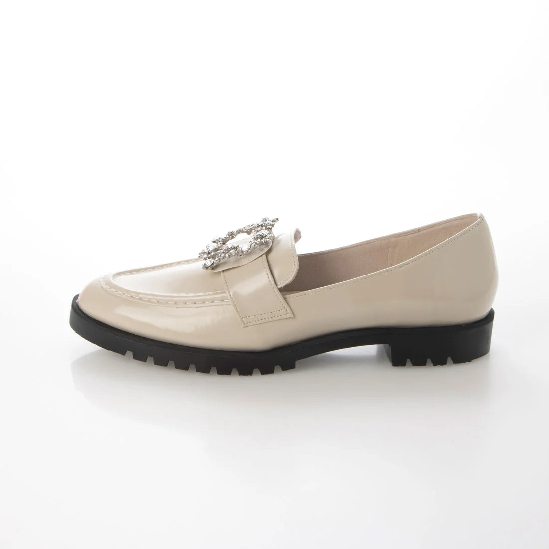 [23AW/預購] Launa lea Bijou 搭扣厚底樂福鞋 (SP030) (Ivory)