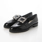 日本製  [23AW/預購] Launa lea Bijou 搭扣厚底樂福鞋 (SP030)  (Black)