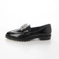 日本製  [23AW/預購] Launa lea Bijou 搭扣厚底樂福鞋 (SP030)  (Black)