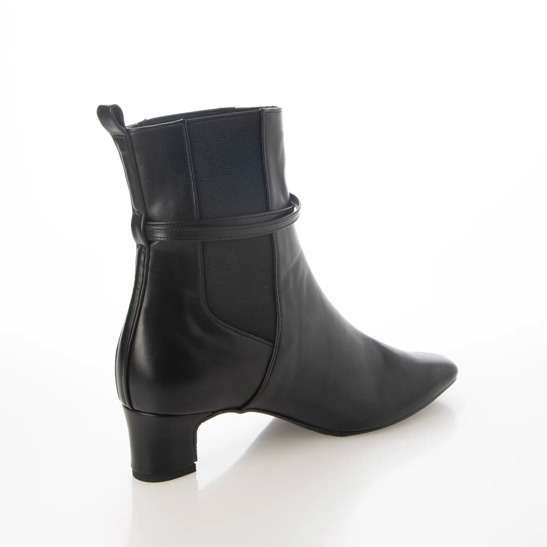 日本製Launa lea 2way細帶方頭短靴(0547)(Black)