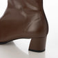 日本製[23AW] Launa lea 彈性方頭短靴 (0548) ( Brown)