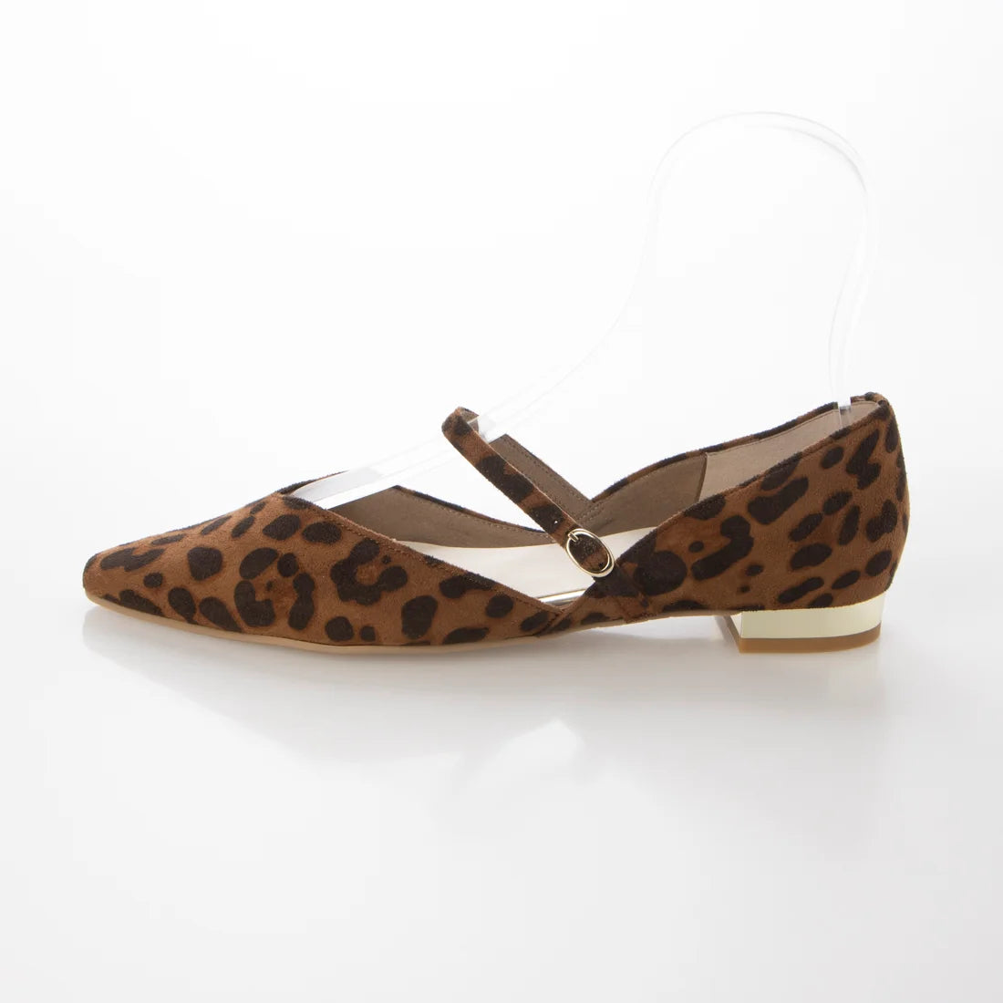 日本製 Launa lea 側切瑪麗珍鞋 (0528) (Leopard S)
