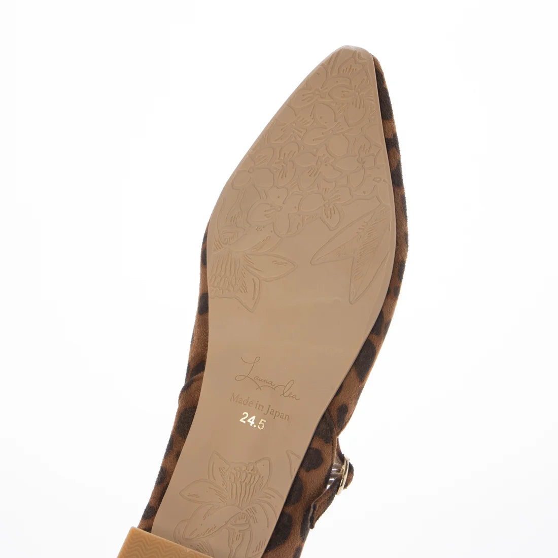 日本製 Launa lea 側切瑪麗珍鞋 (0528) (Leopard S)