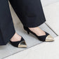 日本製[23AW] Launa lea 尖頭高跟鞋 (0539) (Black S/C)（ブラックS/C）