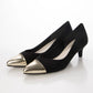 日本製[23AW] Launa lea 尖頭高跟鞋 (0539) (Black S/C)（ブラックS/C）