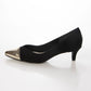 日本製[23AW] Launa lea 尖頭高跟鞋 (0539) (Black S/C)（ブラックS/C）