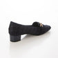日本製[23AW] Launa lea 鏈條方頭樂福鞋 (0536) (Navy Z)（ネイビーZ）
