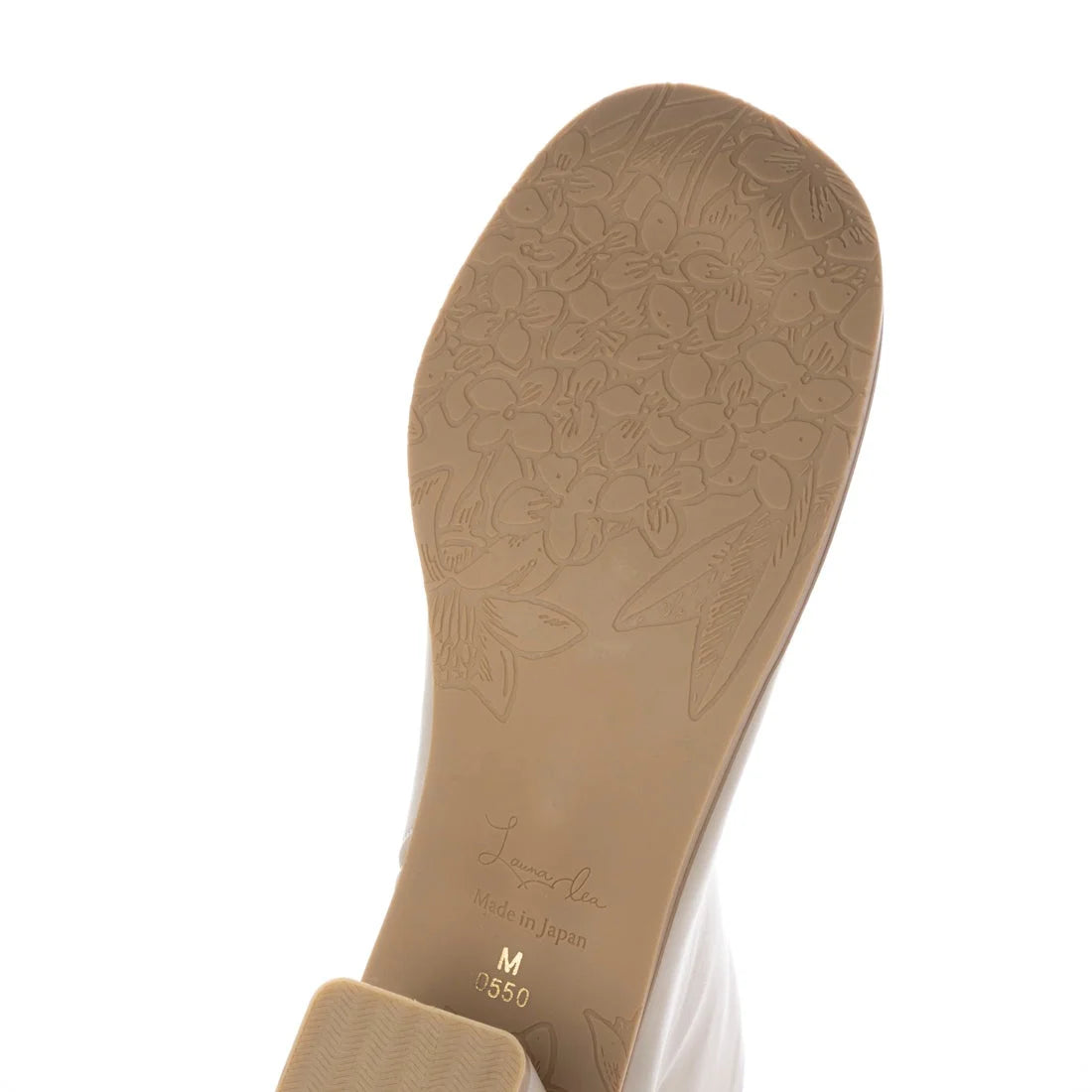 日本製 Launa lea 斜趾短靴 (0550) (Ivory)