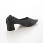 日本製 Launa lea 尖頭粗跟淺口鞋 (0540)（Black）