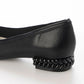 日本製[23AW]Launa lea彈性尖頭高跟鞋(0544)(Black) （ブラック）