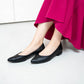 日本製[23AW]Launa lea彈性尖頭高跟鞋(0544)(Black) （ブラック）