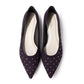 日本製[23AW]Launa lea 鉚釘尖頭高跟鞋 (0538)(Purple S)（パープルS）