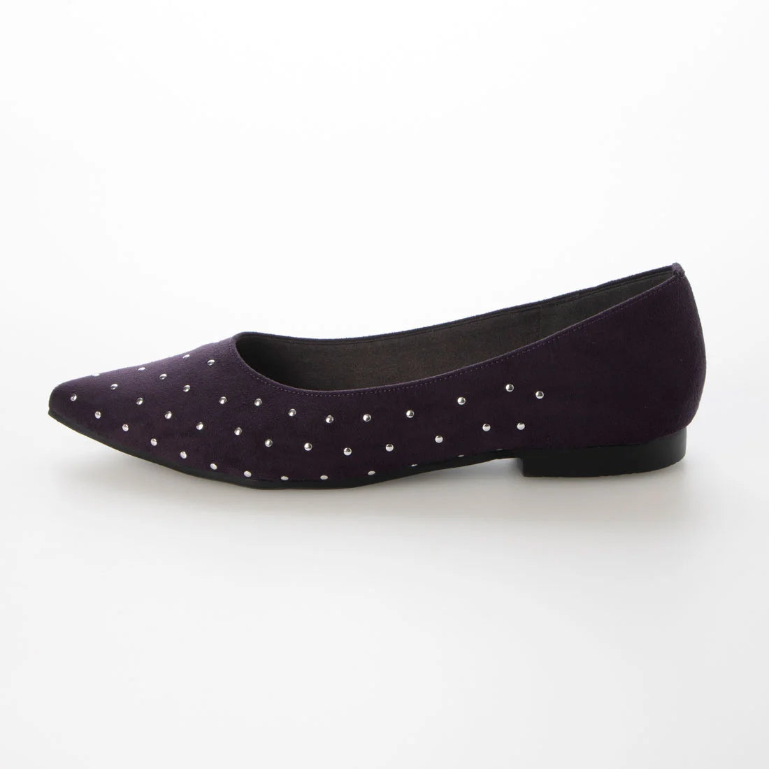 日本製[23AW]Launa lea 鉚釘尖頭高跟鞋 (0538)(Purple S)（パープルS）