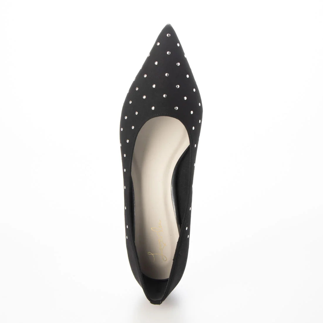 日本製[23AW]Launa lea 鉚釘尖頭高跟鞋 (0538)(Black S)（ブラックS）