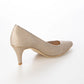 日本製 Launa Lea Rich 7cm Gold Line高跟鞋 (80001E) (白金色 Z / Platinum Z)