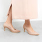 日本製 Launa Lea Rich 7cm Gold Line高跟鞋 (80001E) (白金色 Z / Platinum Z)