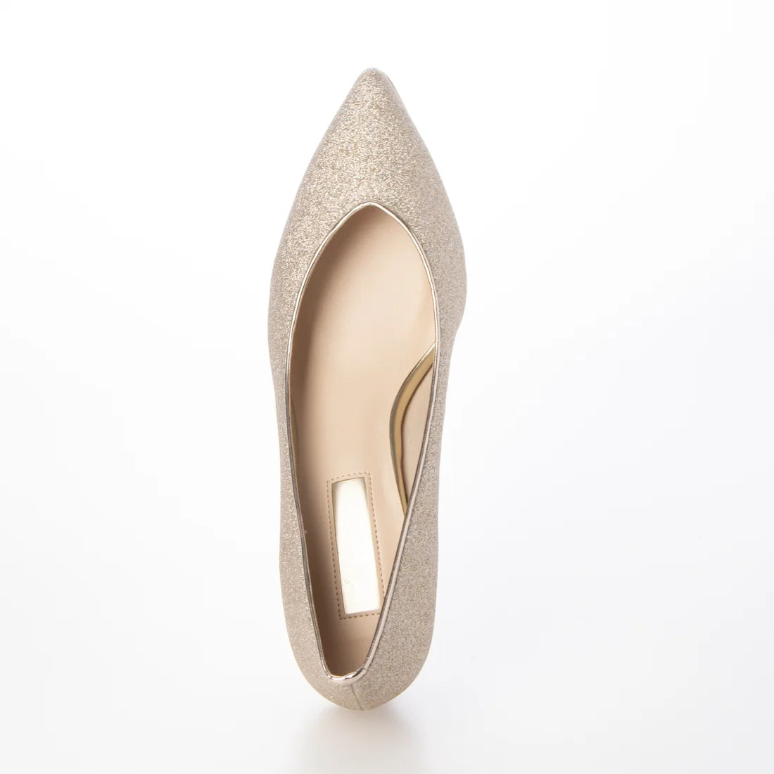 日本製 Launa Lea Rich 5cm Gold Line高跟鞋 (80009E)  (白金色 Z / Platinum Z)