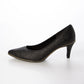 日本製 Launa Lea Rich 7cm Gold Line高跟鞋 (80001E) (黑色 Z/C / Black Z/C)
