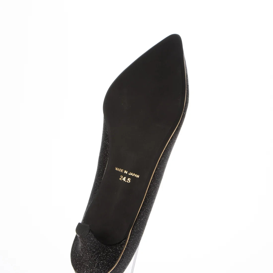 日本製 Launa Lea Rich 5cm Gold Line高跟鞋 (80009E)  (黑色 Z/C / Black Z/C)