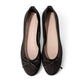 日本製 Launa lea 圓頭透視芭蕾鞋 ( B1612A ) (黑色/Black)