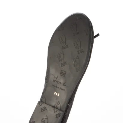 日本製 Launa lea 圓頭透視芭蕾鞋 ( B1612A ) (黑色/Black)