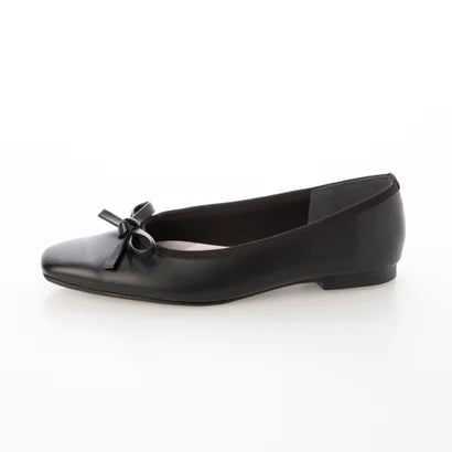 日本製 Launa lea 方頭芭蕾晴雨鞋 ( RB7002A ) (黑色/Black)