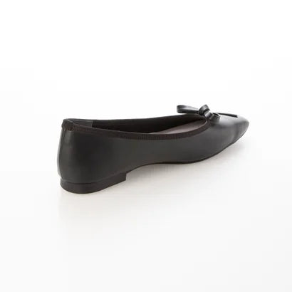 日本製 Launa lea 方頭芭蕾晴雨鞋 ( RB7002A ) (黑色/Black)