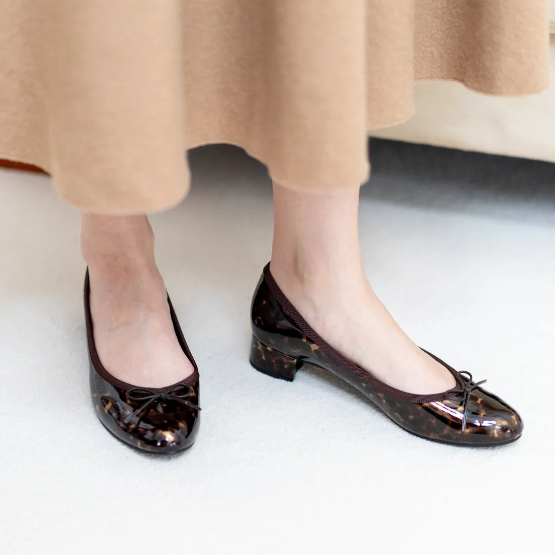 日本製[23AW] Launa lea ballet RainyDay 圓頭跟芭蕾舞鞋 (RB5402A) (Blue E/C)（ブルーE/C）