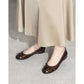 日本製[23AW]Launa lea芭蕾RainyDay圓頭芭蕾舞鞋(RB1402A)(Blue GreenE/C) （ブルーグリーンE/C）