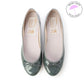 日本製[23AW]Launa lea芭蕾RainyDay圓頭芭蕾舞鞋(RB1402A)(Blue GreenE/C) （ブルーグリーンE/C）