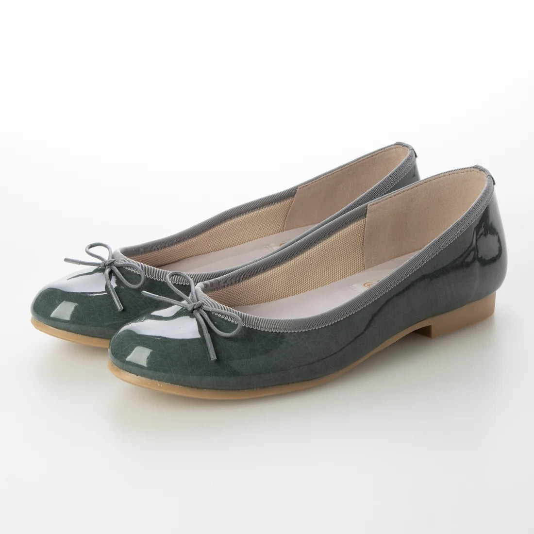 日本製[23AW]Launa lea芭蕾RainyDay圓頭芭蕾舞鞋(RB1402A)(Blue GreenE/C) （ブルーグリーンE/C）