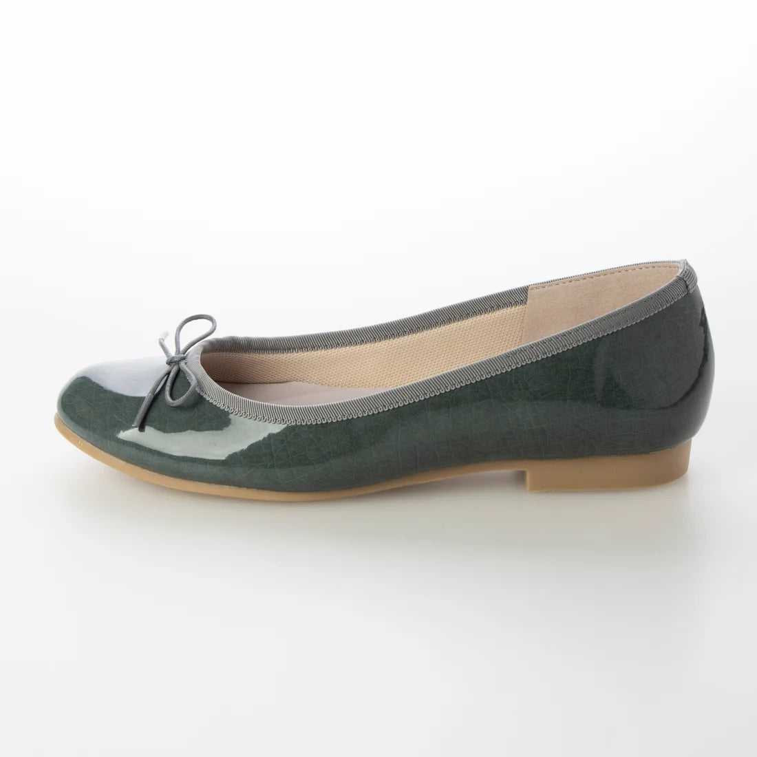 日本製[23AW]Launa lea芭蕾RainyDay圓頭芭蕾舞鞋(RB1402A)(Blue GreenE/C) （ブルーグリーンE/C）