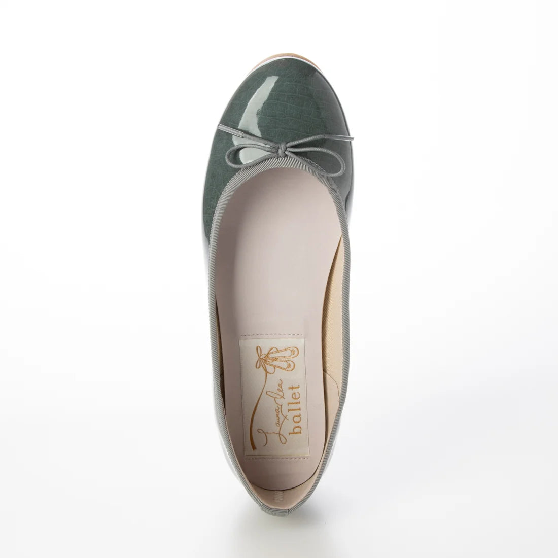 日本製[23AW]Launa lea芭蕾RainyDay圓頭芭蕾舞鞋(RB1402A)(Blue GreenE/C) （ブルーグリーンE/C）