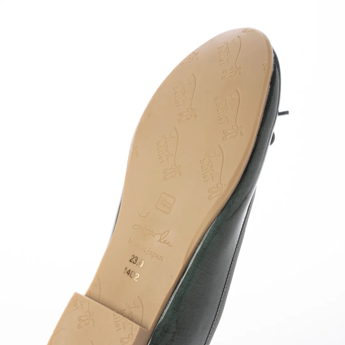 日本製[23AW]Launa lea芭蕾RainyDay圓頭芭蕾舞鞋(RB1402A)(Blue GreenE/C) （ブルーグリーンE/C）