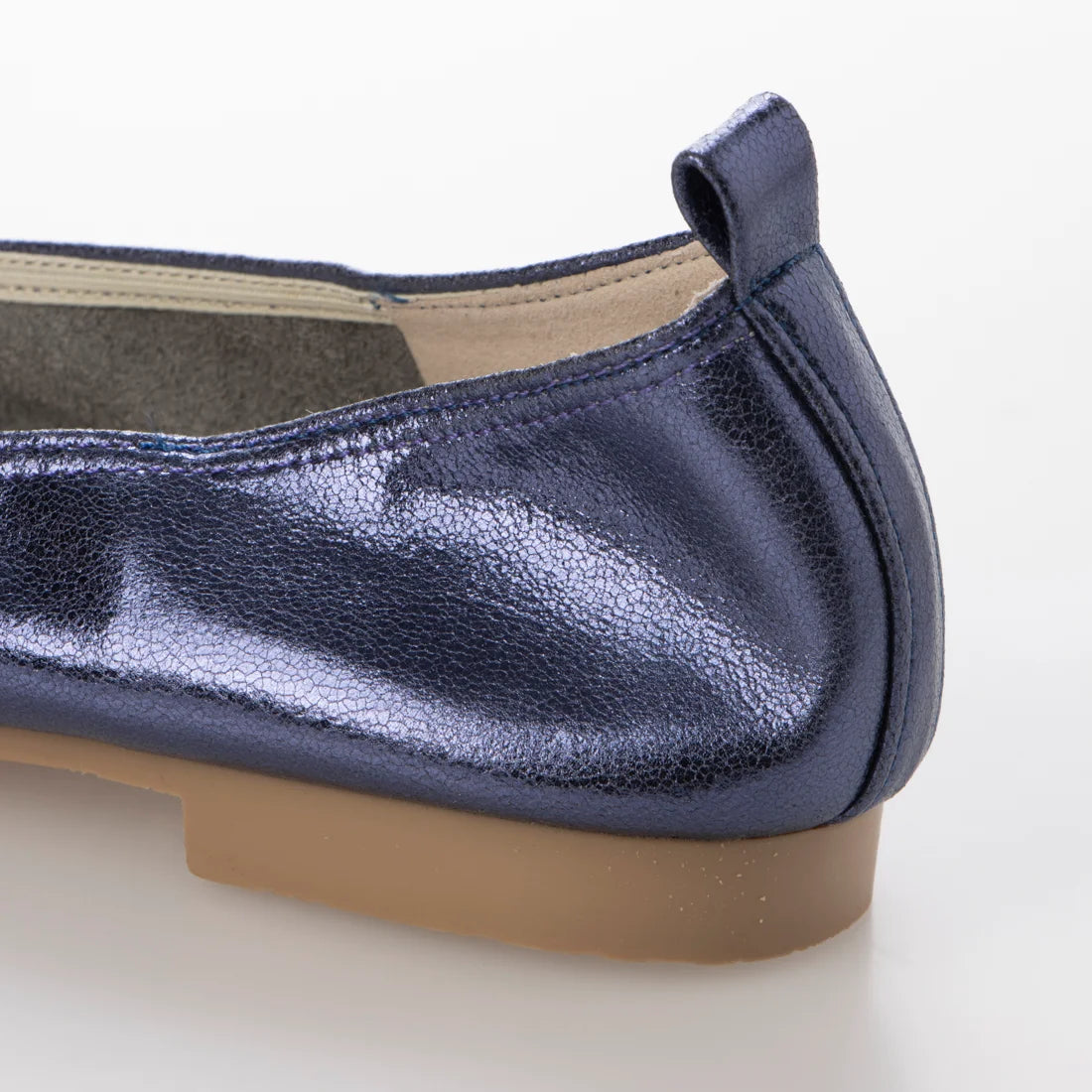 日本製 [23AW] Launa lea ballet 金屬圓頭芭蕾舞鞋 (B3004) (Navy)