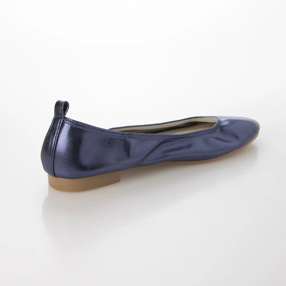 日本製 [23AW] Launa lea ballet 金屬圓頭芭蕾舞鞋 (B3004) (Navy)