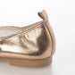 日本製 [23AW] Launa lea ballet 金屬圓頭芭蕾舞鞋 (B3004) (Pink beige )