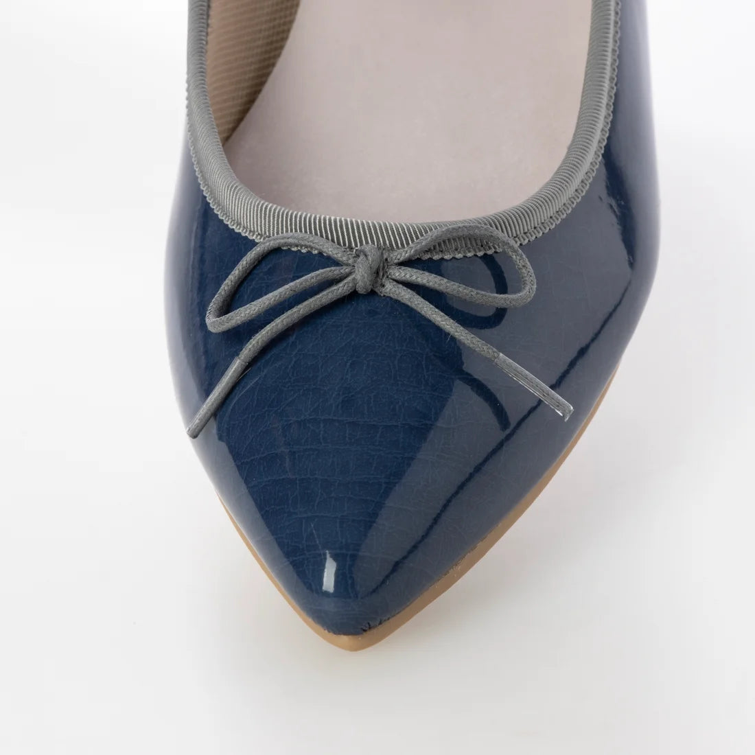日本製 [23AW] Launa lea ballet RainyDay 尖頭跟芭蕾舞鞋 (RB9402A) (藍色 E/C)（ブルーE/C）