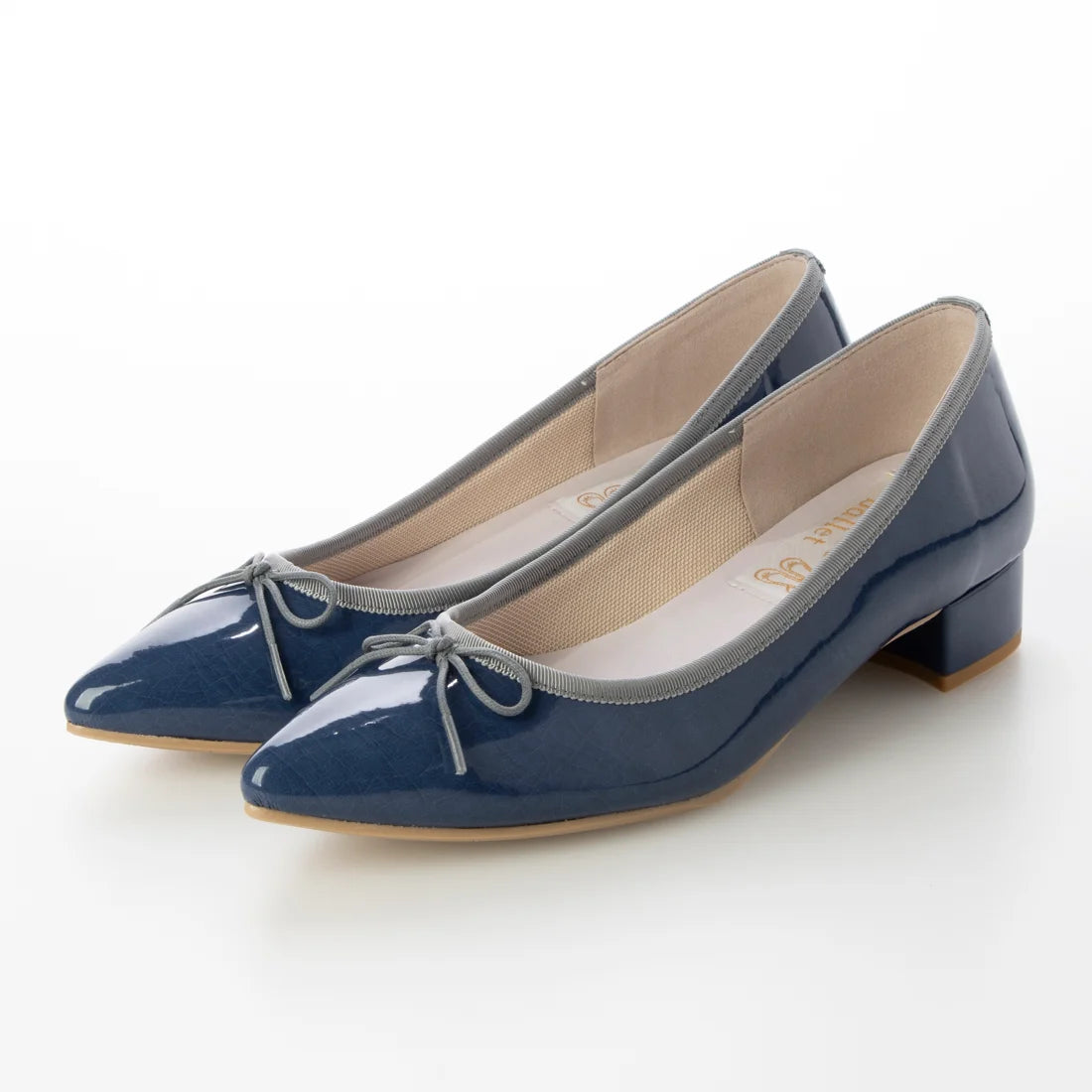 日本製 [23AW] Launa lea ballet RainyDay 尖頭跟芭蕾舞鞋 (RB9402A) (藍色 E/C)（ブルーE/C）
