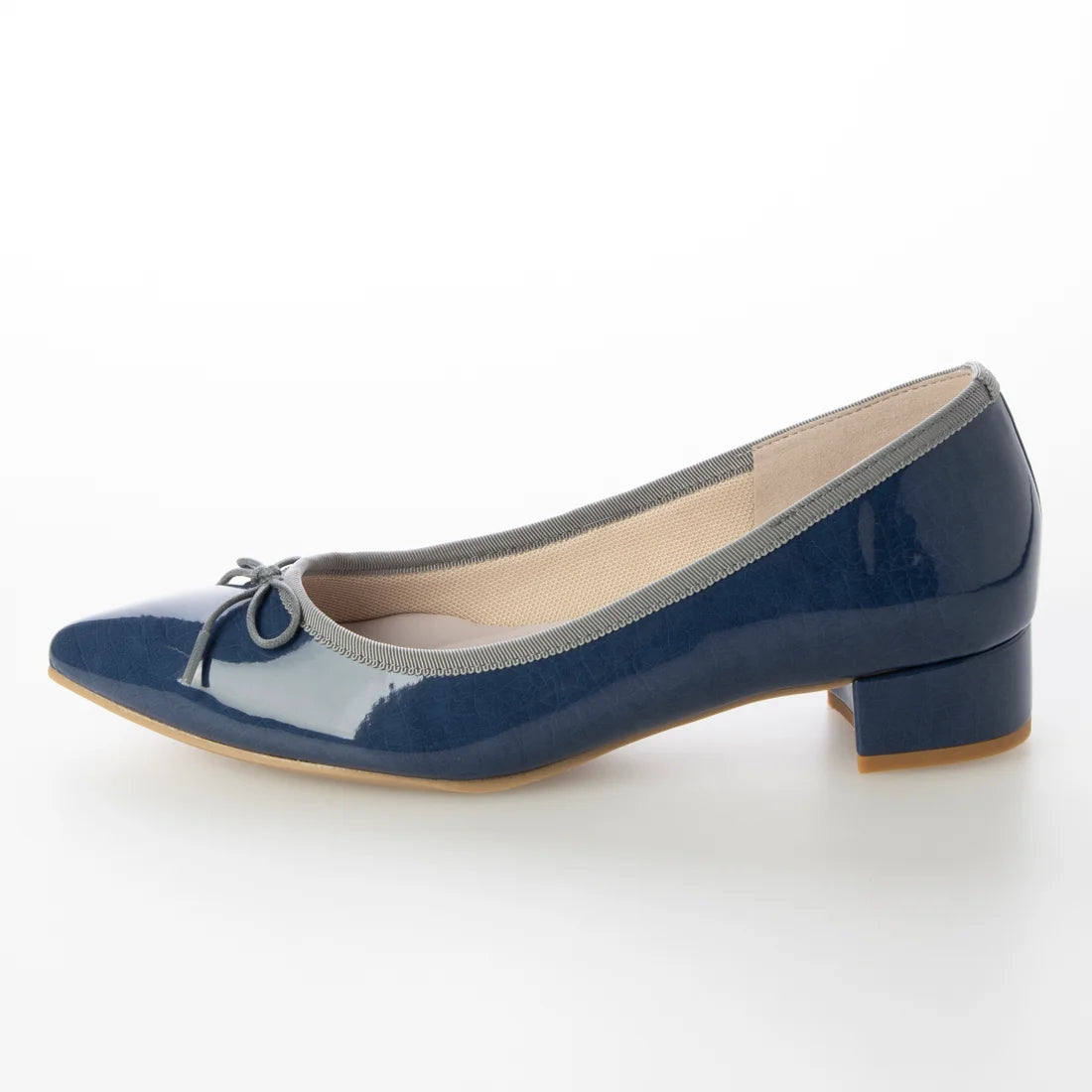 日本製 [23AW] Launa lea ballet RainyDay 尖頭跟芭蕾舞鞋 (RB9402A) (藍色 E/C)（ブルーE/C）