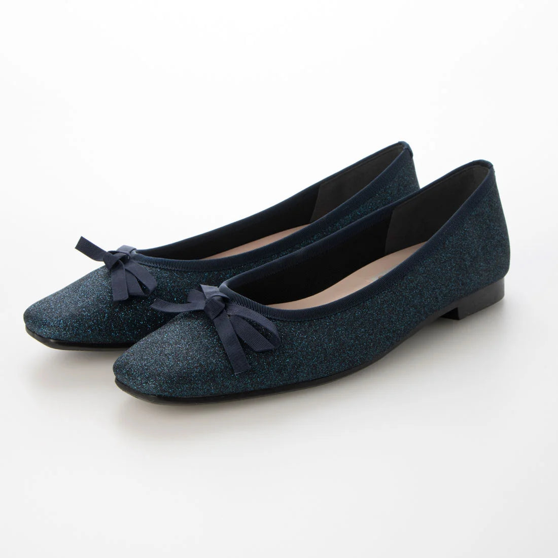 日本製 Launa lea芭蕾舞閃光方頭芭蕾舞鞋(B7606A)( Blue Z)