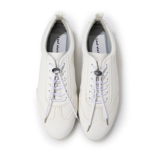 日本製 Lauf Oletta [All Weather] 全天候柔軟繫帶芭蕾鞋 (LRH105 WHITE) (白色)
