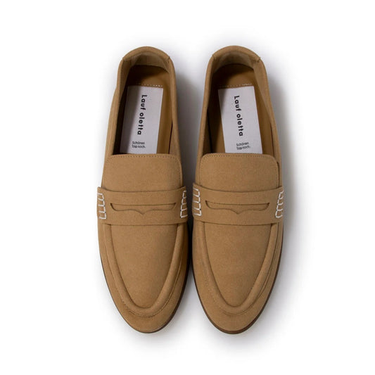 日本製 Lauf Oletta 休閒柔軟樂福鞋 (LH110 CAMEL) (駝色)