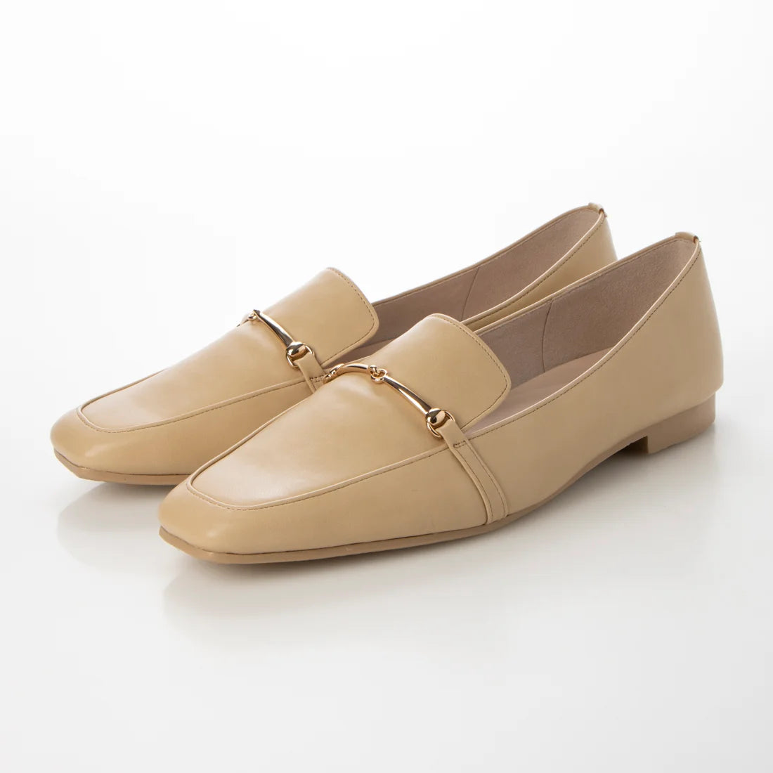 日本製 Launa Lea 時尚金扣配飾 Loafer (0457) Ivory