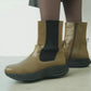 【新品預訂】日本 Lauf Oletta 4cm 輕質厚底側高短靴 (L156 Khaki)(卡其色)